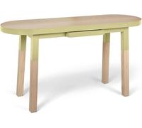 MON PETIT MEUBLE FRANCAIS Mesa de escritorio de diseño 100% madera maciza - consola 140 cm