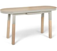 MON PETIT MEUBLE FRANCAIS Mesa de escritorio de diseño 100% madera maciza - consola 140 cm
