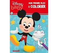 Mon premier bloc à colorier Disney Baby - Mickey