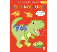 Mon premier bloc à colorier : Les dinosaures