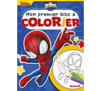 Mon premier bloc à colorier Marvel Spidey et ses amis extraordinaires