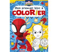 Mon premier bloc à colorier Marvel Spidey et ses amis extraordinaires Spidey et Bouffon Vert