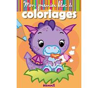 Mon premier bloc de coloriages: Dragon