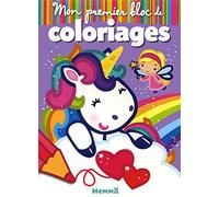 Mon premier bloc de coloriages: Fées et licornes