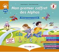 Mon premier coffret des Alphas: J'entre dans la lecture en m'amusant. Contient : 1 livre, 28 figurines, 1 cahier d'activités, 1 guide pédagogique, l'accès au dessin animé, 1 poster