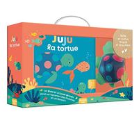 MON PREMIER LIVRE DE BAIN - JUJU LA TORTUE (VALISETTE CARTON): Avec 1 jouet offert