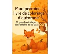 Mon premier livre de coloriage d'automne