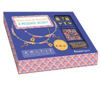 Mon SUPERBE Bijou - Mon Duo DE Bracelets À Messages Secrets: Avec 2 Charms Cadenas, 2 perles de Coeur, 4 perles Fleur, Des perles de rocailles rondes et Plates, 1 Fil doré