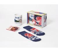 Mon thé au Fuji: Coffret avec 1 tasse traditionelle japonaise, 1 paire de chaussettes, 1 livre de recettes