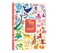 MON TRÈS GRAND LIVRE D'ÉVEIL - LE MONDE DES COULEURS: Un miroir, des matières à toucher et des surprises à chaque page !