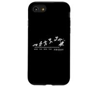 Mon Tue Wed THU Finally Friday - Divertido Amante del Fin de Semana Carcasa para iPhone SE (2020) / 7/8