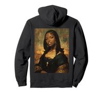 Mona Lisa afroamericana Grills Mes de la Historia Negra Y2k Sudadera con Capucha