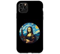 Mona Lisa al estilo de Van Gogh Starry Night Carcasa para iPhone 11 Pro Max