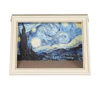 Mona Lisa Cat Scratcher Bed, Cat Living in Famous Painting, Mona Lisa, 4D Oil Painting Frame Nest, Easy-to-Assemble Bed Couch Cave Condo Creative Home Decoration (I,White Frame)