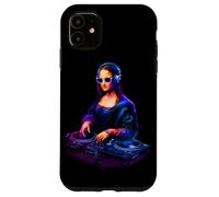 Mona Lisa DJ Techno Trance Rave EDM House Festival Carcasa para iPhone 11