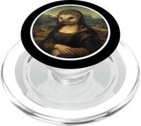 Mona Lisa Erizo Pintura Divertido Erinaceinae Propietario Animal PopSockets PopGrip para MagSafe