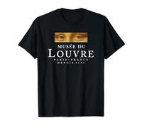 Mona Lisa Eyes Musée du Louvre París Francia Desde 1793 Camiseta