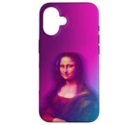 Mona Lisa Funda de teléfono Vaporwave Renacimiento 80s Art Deco Regalo Carcasa para iPhone 16