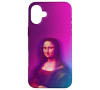 Mona Lisa Funda de teléfono Vaporwave Renacimiento 80s Art Deco Regalo Carcasa para iPhone 16 Plus