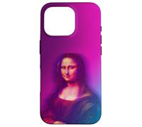 Mona Lisa Funda de teléfono Vaporwave Renacimiento 80s Art Deco Regalo Carcasa para iPhone 16 Pro