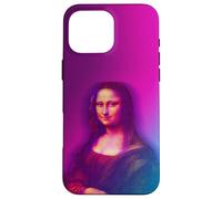 Mona Lisa Funda de teléfono Vaporwave Renacimiento 80s Art Deco Regalo Carcasa para iPhone 16 Pro MAX
