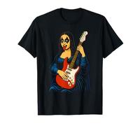 Mona Lisa - Guitarra Divertida para Profesor de música Rock and Roll Camiseta