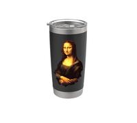 Mona Lisa (La Gioconda | La Joconde) de Leonardo da Vinci Vaso térmico de acero inoxidable de doble pared