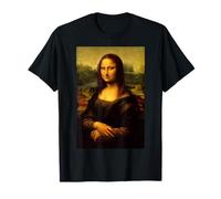 Mona Lisa Leonardo da Vinci Famosa Pintura de Arte Renacentista Camiseta