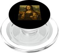 Mona Lisa Levantamiento Pesas Arte Fuerte Ganancias Culturismo PopSockets PopGrip para MagSafe