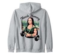 Mona Lisa Muscle Mommy Gym Fitness Bodybuilding Art Sudadera con Capucha
