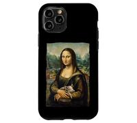 Mona Lisa Piglet Retrato Arte Pintura Carcasa para iPhone 11 Pro
