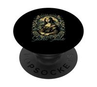 Mona Lisa - Secret Smile PopSockets PopGrip Adhesivo