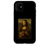 Mona Lisa Tocando Guitarrista Renacentista Músico Arte Carcasa para iPhone 11