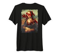 Mona Lisa Vintage Moda Streetwear Ropa Mujer Ropa Hombre Camiseta Premium