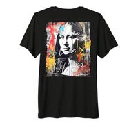 Mona Lisa Vintage Moda Streetwear Ropa Mujer Ropa Hombre Camiseta Premium