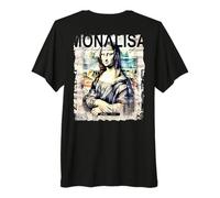 Mona Lisa Vintage Moda Streetwear Ropa Mujer Ropa Hombre Camiseta Premium