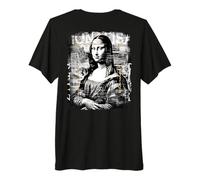 Mona Lisa Vintage Moda Streetwear Ropa Mujer Ropa Hombre Camiseta Premium