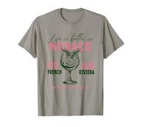 Mónaco La vida es mejor en la Riviera Francesa Montecarlo Camiseta