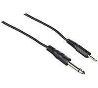 Monacor 06,6650 ACM-2635 Cable de audio de 3,5 mm M - Jack 6.35mm M - 2m