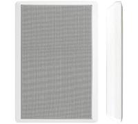 Monacor ESP-134/WS - Altavoz de pared (6 W, 1 unidad), color blanco