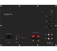 Monacor SAM-300D - Módulo de subwoofer activo para la era digital, negro, clase D