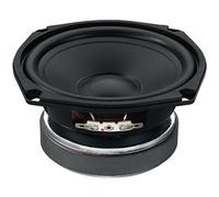 Monacor SPH-135/AD - Hi-fi bass-midrange altavoz de 60W, negro