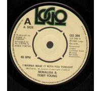 MONALISA AND TERRY YOUNG - I WANNA MAKE IT WITH YOU TONIGHT 7 INCH (7" VINYL 45) UK LOGO 1980
