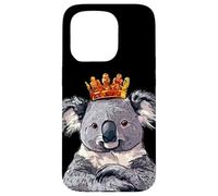 Monarca Koala ingenioso para una broma real Carcasa para iPhone 15 Pro