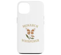 Monarch Whisperer Pollinator Garden Native Milkweed Carcasa para iPhone 13