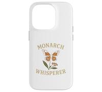 Monarch Whisperer Pollinator Garden Native Milkweed Carcasa para iPhone 14 Pro