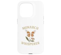 Monarch Whisperer Pollinator Garden Native Milkweed Carcasa para iPhone 15 Pro