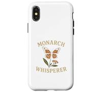 Monarch Whisperer Pollinator Garden Native Milkweed Carcasa para iPhone X/XS
