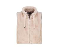 MONARI Chaleco de piel sintética beige | 42