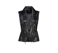 MONARI Chaleco efecto piel negro | 38